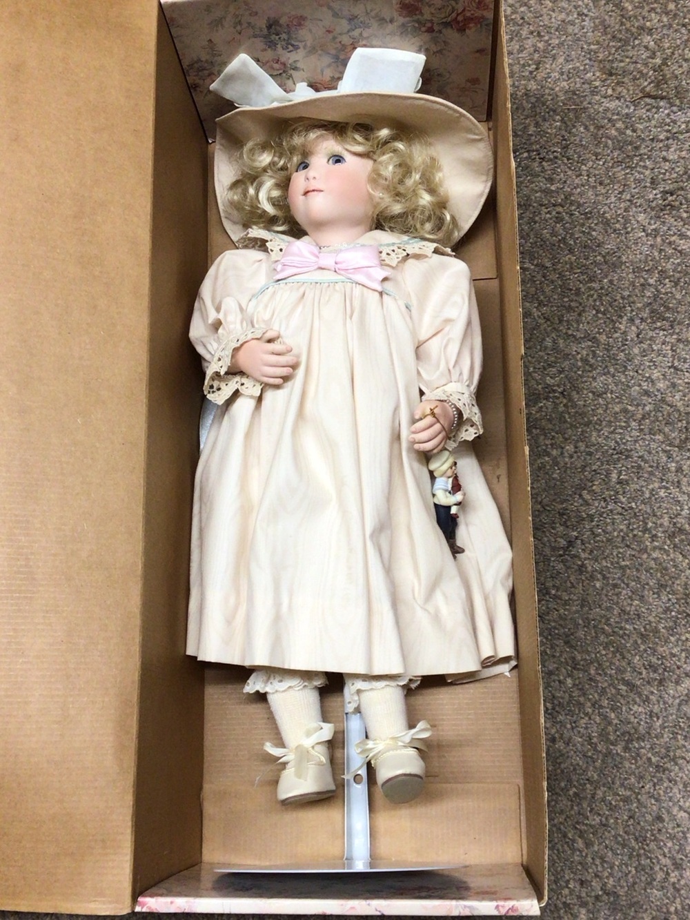 Dacy 18” porcelain doll